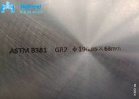 Het Titaniumschijf Gesmede Treksterkte Gr2 196.85mm van het Astmb381 Smeedstuk