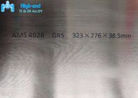 Ruimte 38.5mm Vierkant Metaalblad AMS 4928 Titanium Gr5 TI6AL4V