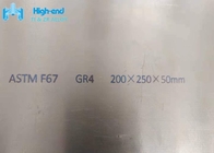 Het medische Zuivere Titanium smeedde Blok Gr4 ASTM F67