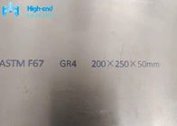 Gr4 Medisch het Titaniumblad van de Titaniumplaat ASTM F67 UNS R50700