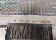Rang 5 Ti-6al4v Zuiver Onthard Substraat 35mm van Titaniumsmeedstukken Plaat